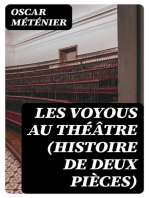 Les voyous au théâtre (Histoire de deux pièces)