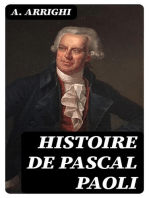 Histoire de Pascal Paoli: La dernière guerre de l'indépendance (1755-1807)