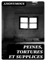 Peines, tortures et supplices