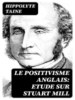 Le positivisme anglais: Etude sur Stuart Mill