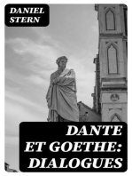 Dante et Goethe: dialogues