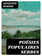 Poésies populaires Serbes