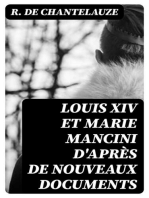 Louis XIV et Marie Mancini d'après de nouveaux documents