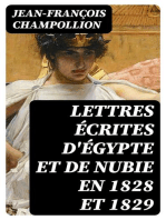 Lettres écrites d'Égypte et de Nubie en 1828 et 1829