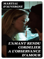 L'amant rendu cordelier a l'observance d'amour