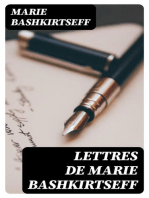 Lettres de Marie Bashkirtseff