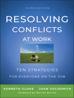 Resolving Conflicts at Work: Ten Strategies for Everyone on the Job