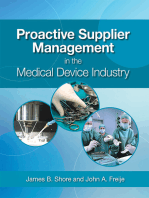 Proactive Supplier Management in the Medical Device Industry