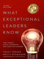 What Exceptional Leaders Know: High-Impact Skills, Strategies, and Ideas for Leaders: High-Impact Skills, Strategies