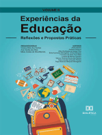 Experiências da Educação: reflexões e propostas práticas: Volume 6