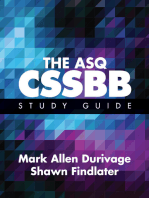 The ASQ CSSBB Study Guide