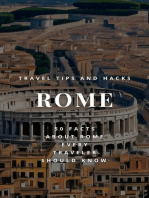 Rome Travel Tips and Hacks - 50 Facts About Rome Every Traveler Should Know - How to Make the Most of Your Time in Rome