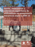 Diseño, construcción y criterios de supervisión de edificaciones en mampostería estructural según la NSR-10