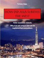 How did Asia surpass the West