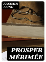 Prosper Mérimée: Elämäkerta ja teokset kirjallisuushistorialliselta kannalta