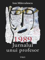 1989. Jurnalul unui profesor