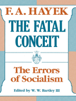 The Fatal Conceit: The Errors of Socialism