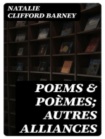 Poems & Poèmes; autres alliances