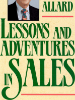 Lessons and Adventures in Sales