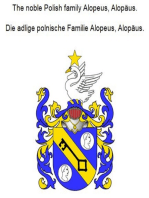 The noble Polish family Alopeus, Alopäus. Die adlige polnische Familie Alopeus, Alopäus.