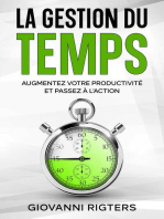 La gestion du temps: Augmentez votre productivité et passez à l’action