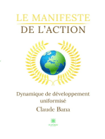 Le manifeste de l’action: Dynamique de développement uniformisé