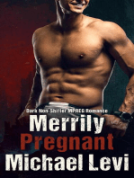 Merrily Pregnant - Dark Non-Shifter MPREG Romance: Manly Fertilization, #3