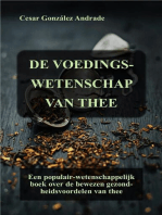 De Voedingswetenschap Van Thee: Voedings- en gezondheidsboeken in het Nederlands