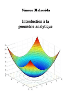 Introduction à la géométrie analytique