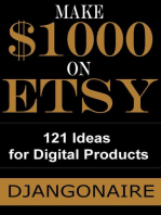 Make $1000 on Etsy- 121 Ideas for Digital Products