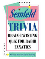 Seinfeld Trivia: Brain-Twisting Quiz for Rabid Fanatics