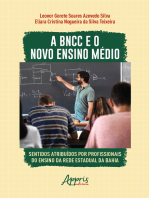 A BNCC e o novo ensino médio: sentidos atribuídos por profissionais do ensino da rede estadual da Bahia