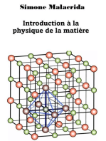 Introduction à la physique de la matière