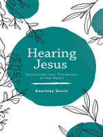 Hearing Jesus