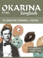 Ocarina Songbook - 6 holes - 25 Songs by Stephen C. Foster