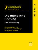 Die mündliche Prüfung: Eine Einführung