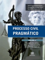 Processo Civil Pragmático: procedimento comum, recursos, tutela provisória, procedimentos especiais – Vol. 2