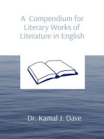 A Compendium for Literary Works of Literature in English