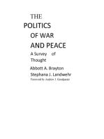 The Politics of War and Peace: A Survey of Thought