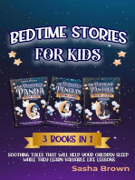 Bedtime stories for kids: 3 books in 1 Soothing tales that will help your children sleep while they learn valuable life lessons: Animal Stories: Value collection, #4
