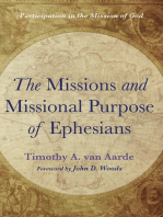 The Missions and Missional Purpose of Ephesians: Participation in the Mission of God