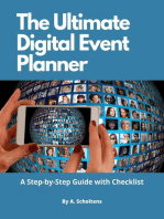 The Ultimate Digital Event Planner; A Step-by-Step Guide with Checklist