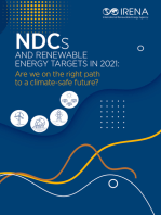 NDCs and renewable energy targets in 2021: Are we on the right path to a climate safe future?