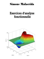 Exercices d'analyse fonctionnelle