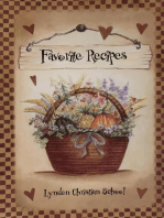 Favorite Recipes 2002