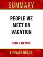 People We Meet On Vacation by Emily Henry