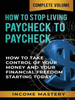 How to Stop Living Paycheck to Paycheck: