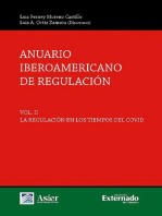 Anuario Iberoamericano de regulación.: La regulación  en los tiempos del Covid (Vol II).