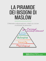 La piramide dei bisogni di Maslow: Ottenere informazioni vitali su come motivare le persone