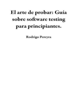 El arte de probar: Guía sobre software testing para principiantes.